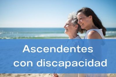 Deducción por ascendientes con discapacidad