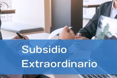 Subsidio extraordinario por desempleo