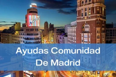 Ayudas en la comunidad de Madrid